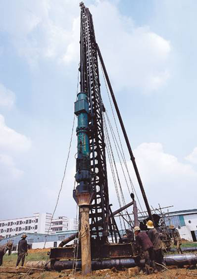 廊坊文安县振动沉管载体桩